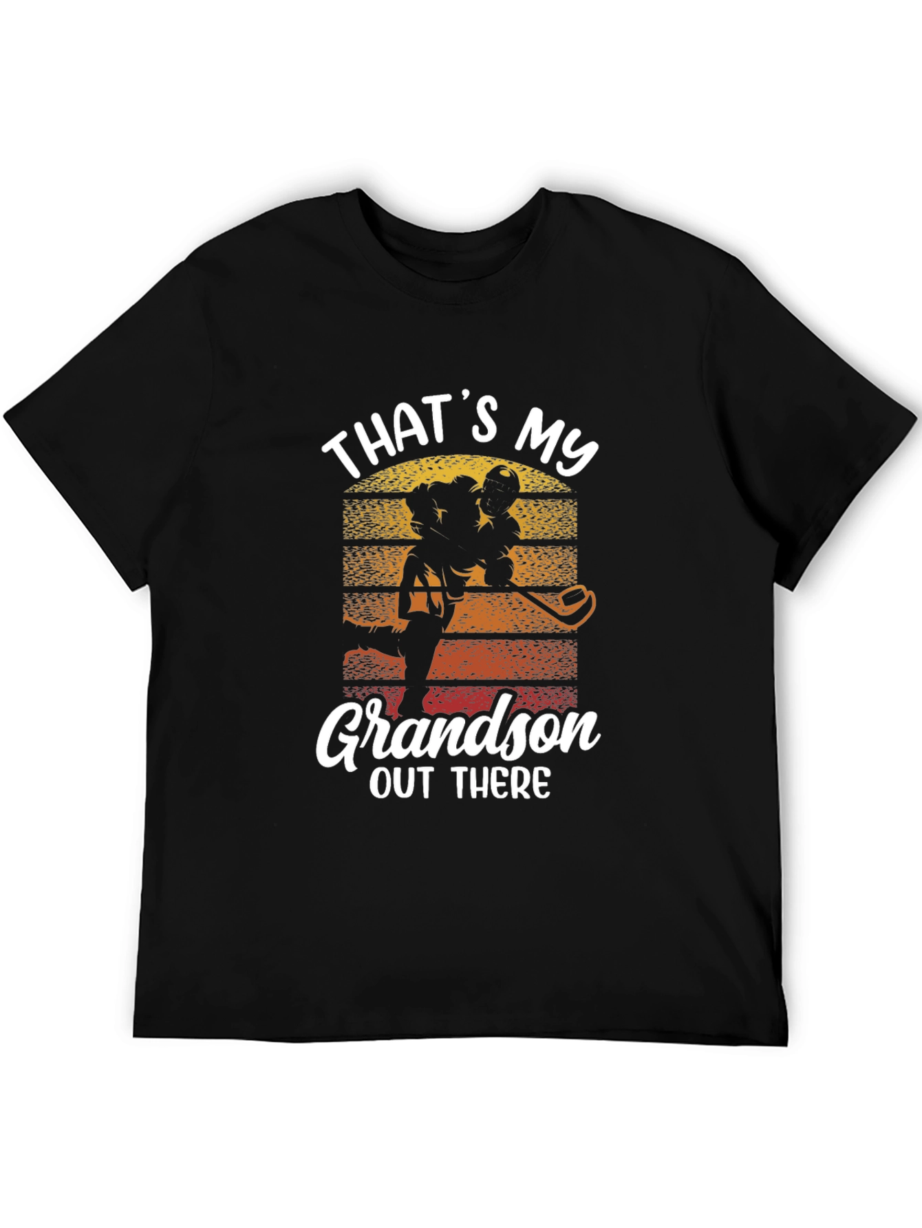 Thats My Grandson T-Shirt - Hockey Silhouette