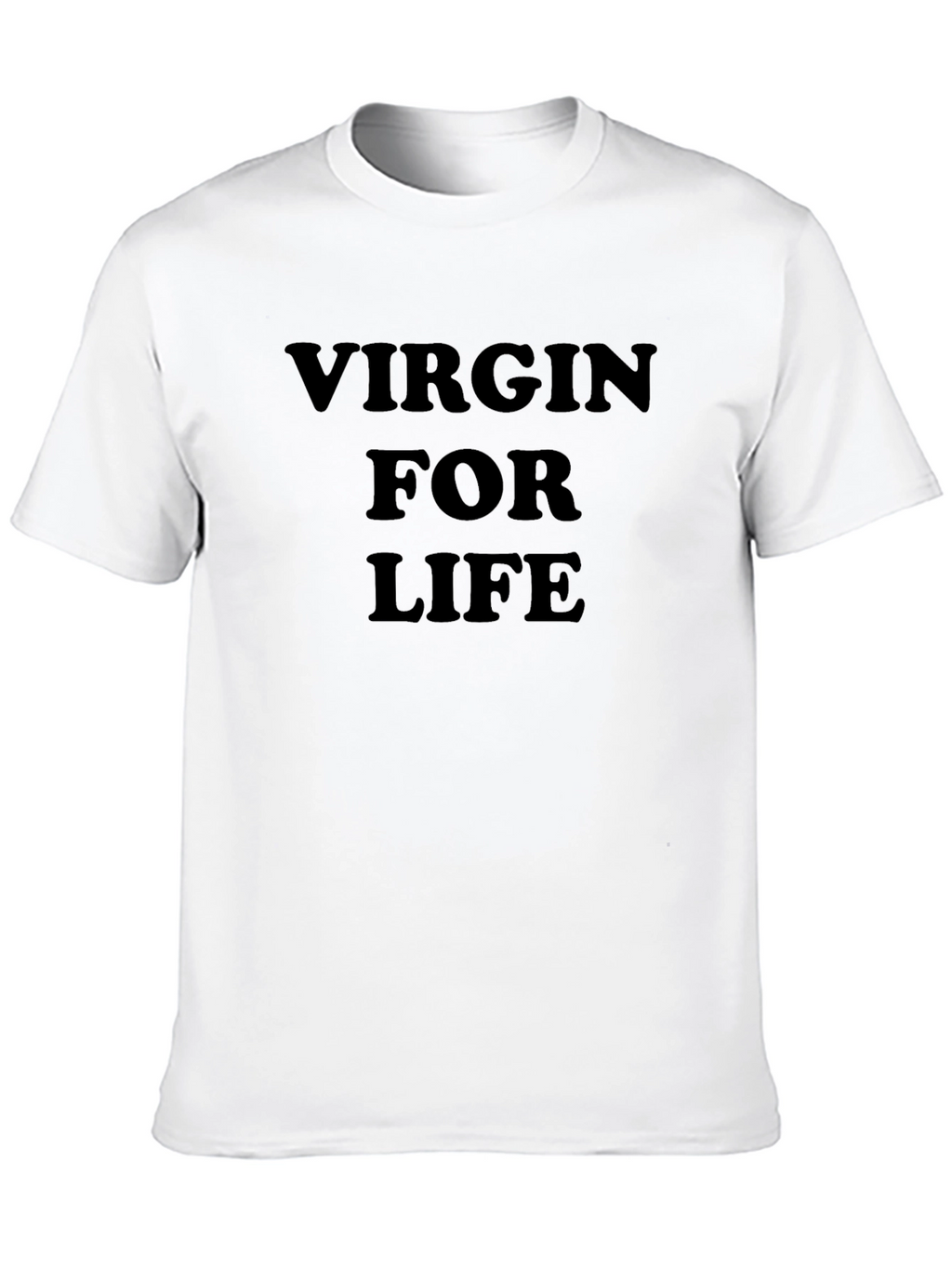 Virgin For Life Graphic Tee - Black T-Shirt