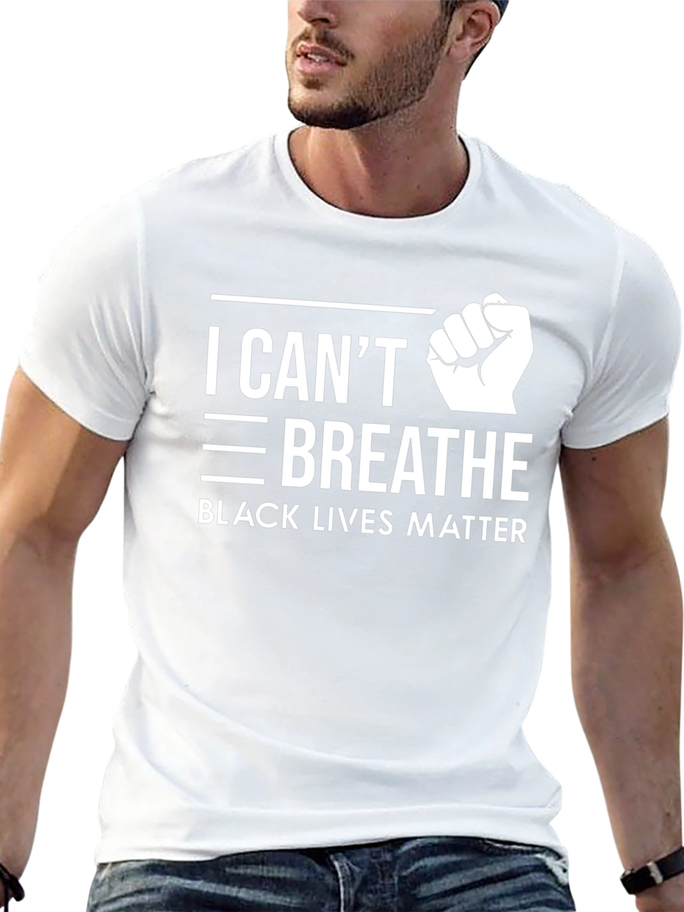 I Cant Breathe BLM Graphic Tee