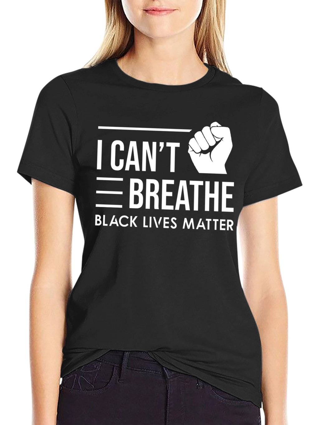 I Cant Breathe BLM Graphic Tee