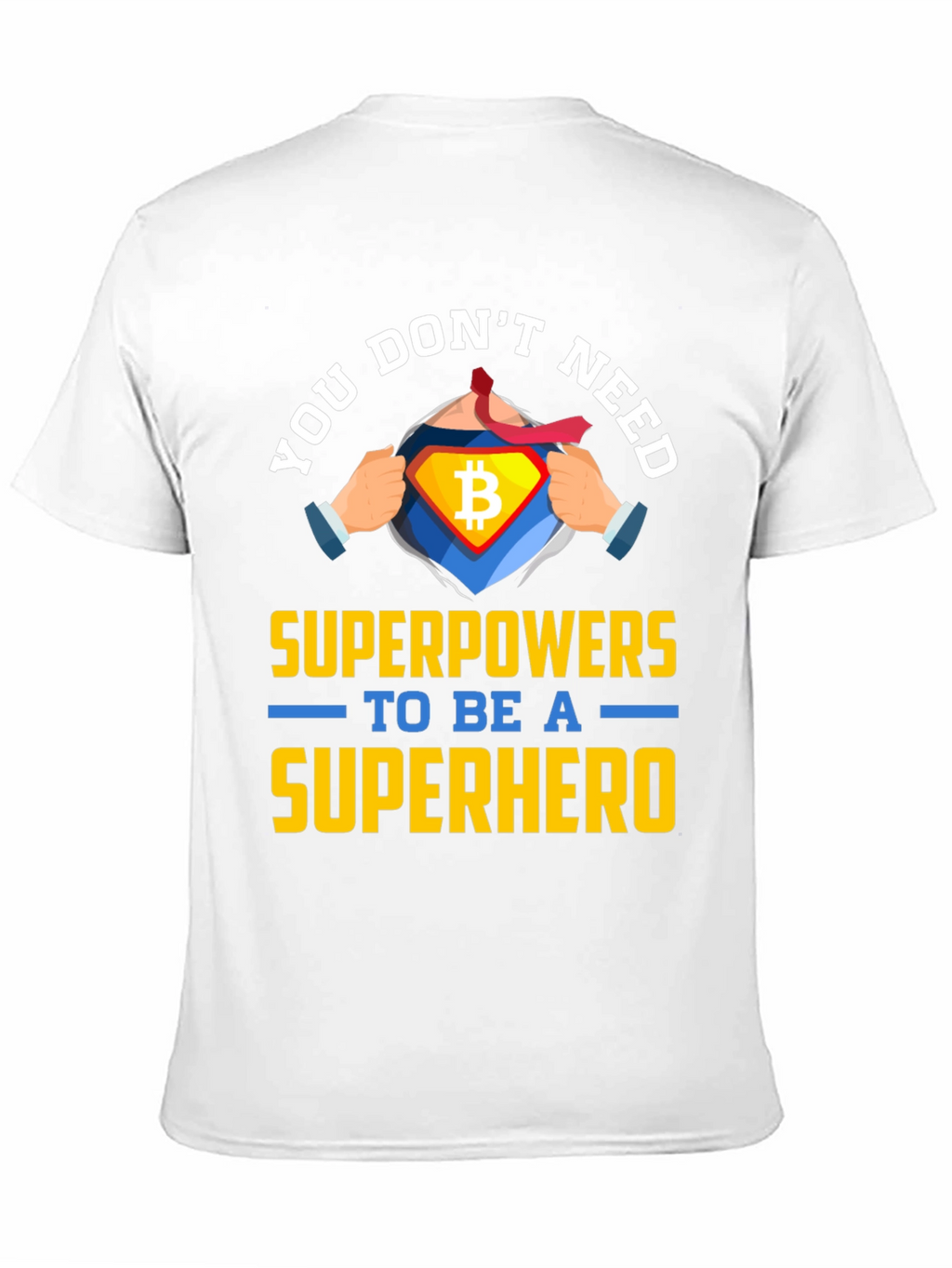 Bitcoin Superhero T-Shirt: Unleash Your Inner Power!