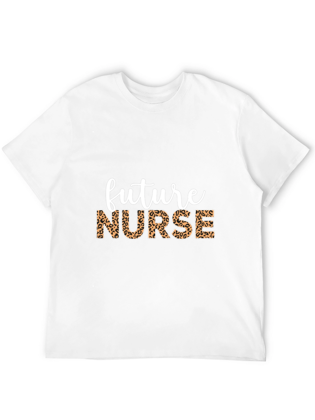 Future Nurse Leopard Print T-Shirt