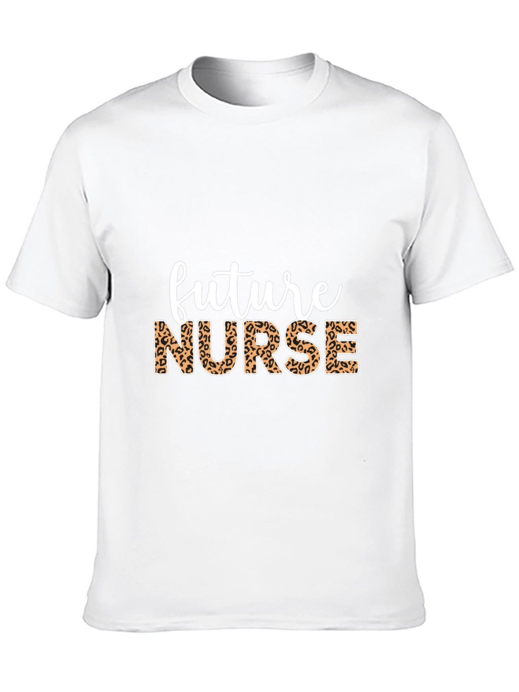 Future Nurse Leopard Print T-Shirt