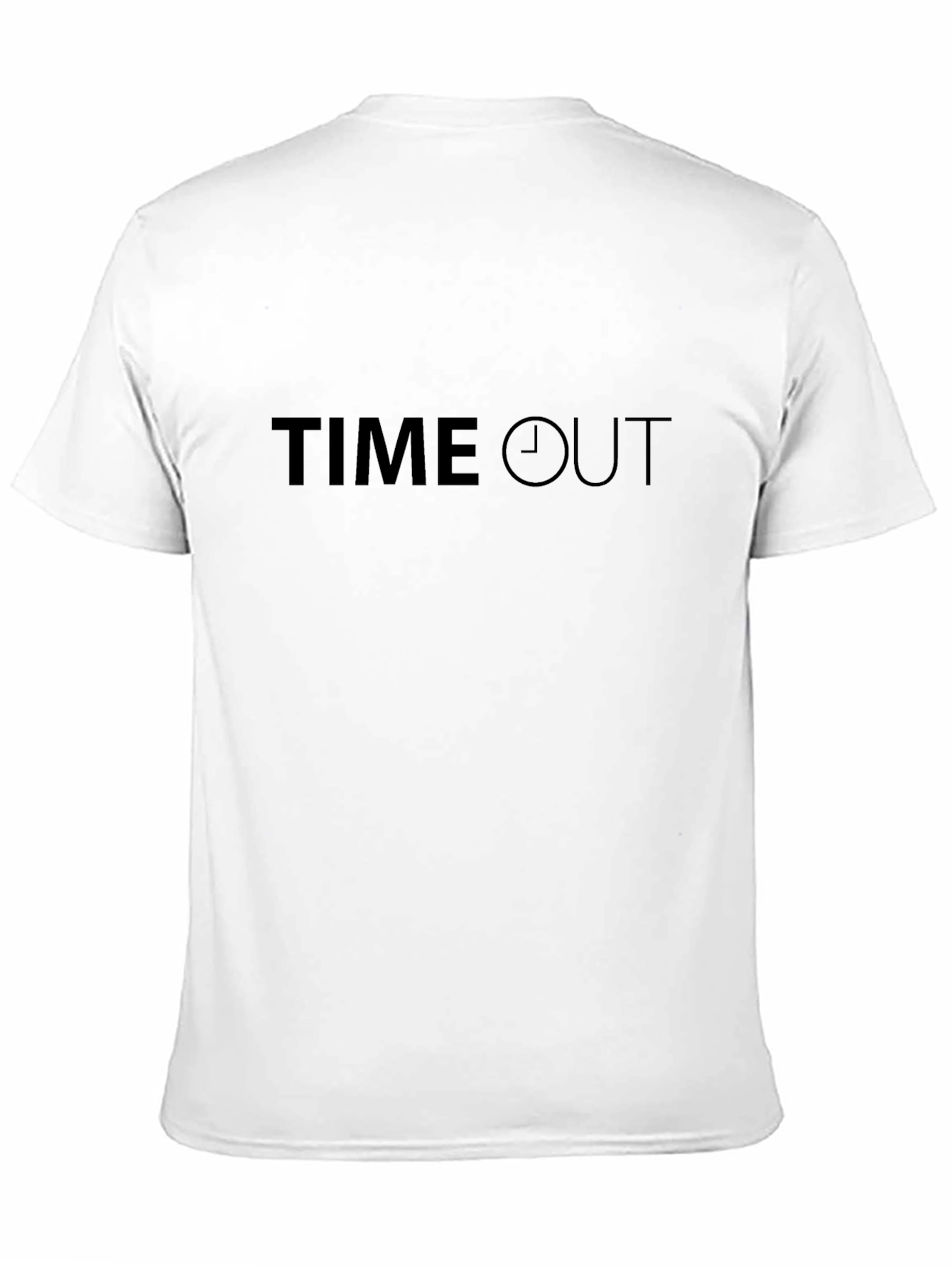 Time Out Graphic Tee - Unisex Black T-Shirt