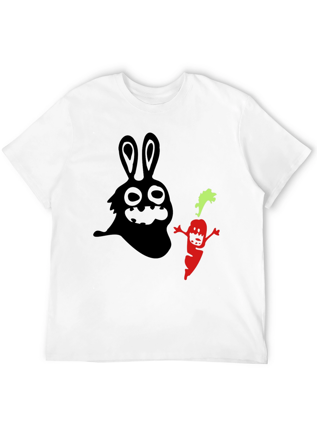 Spooky Bunny & Carrot Graphic Tee