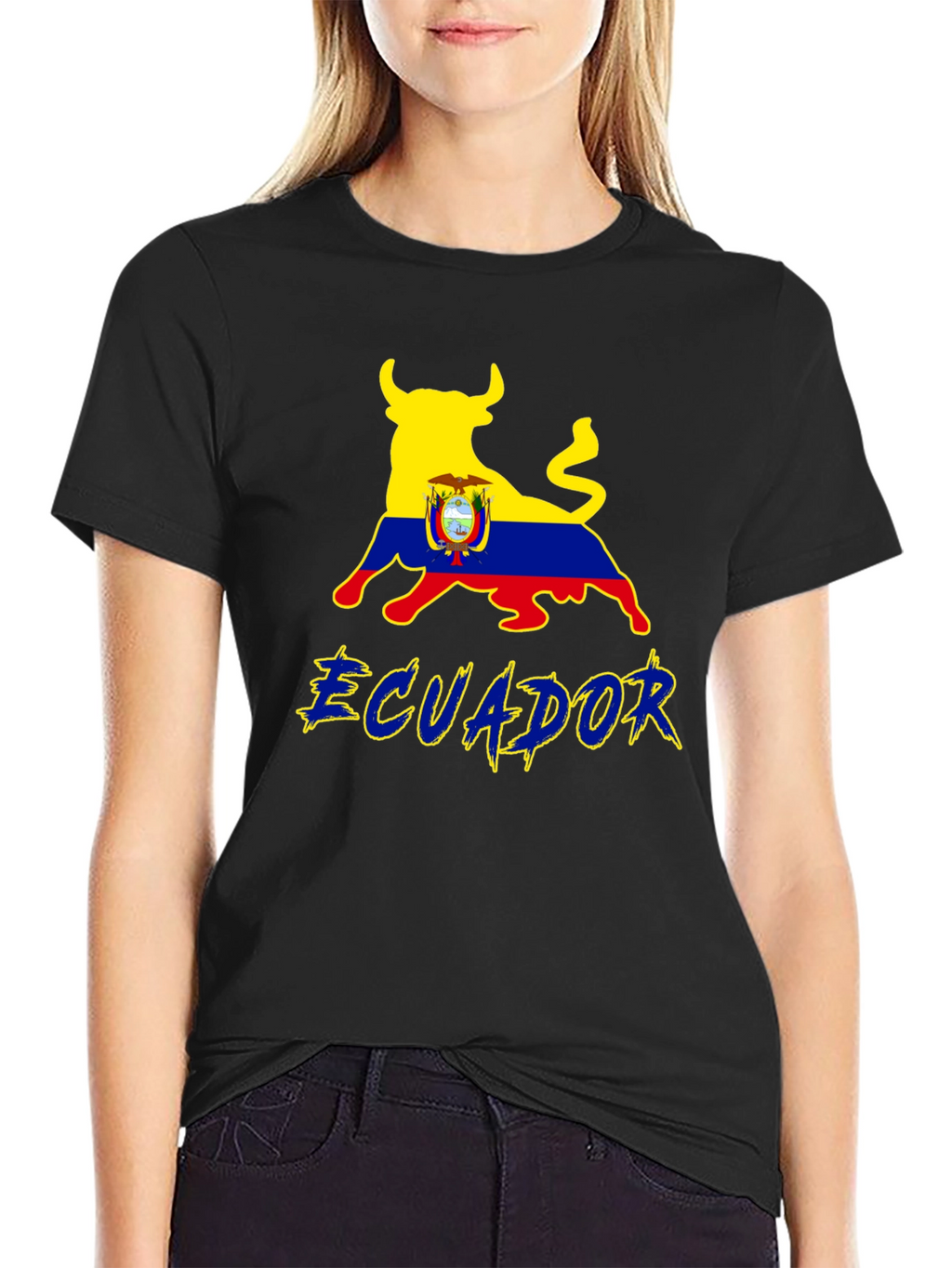 Ecuador Bull Flag T-Shirt