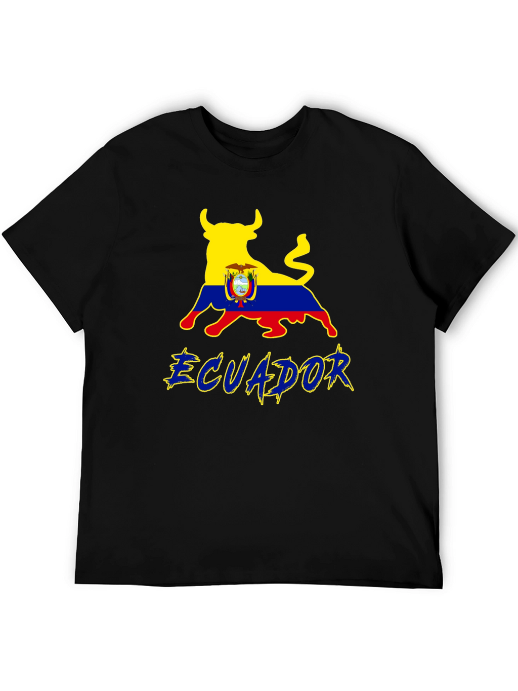 Ecuador Bull Flag T-Shirt