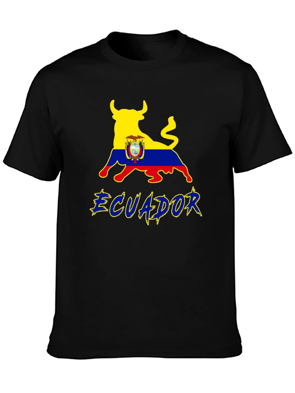 Ecuador Bull Flag T-Shirt