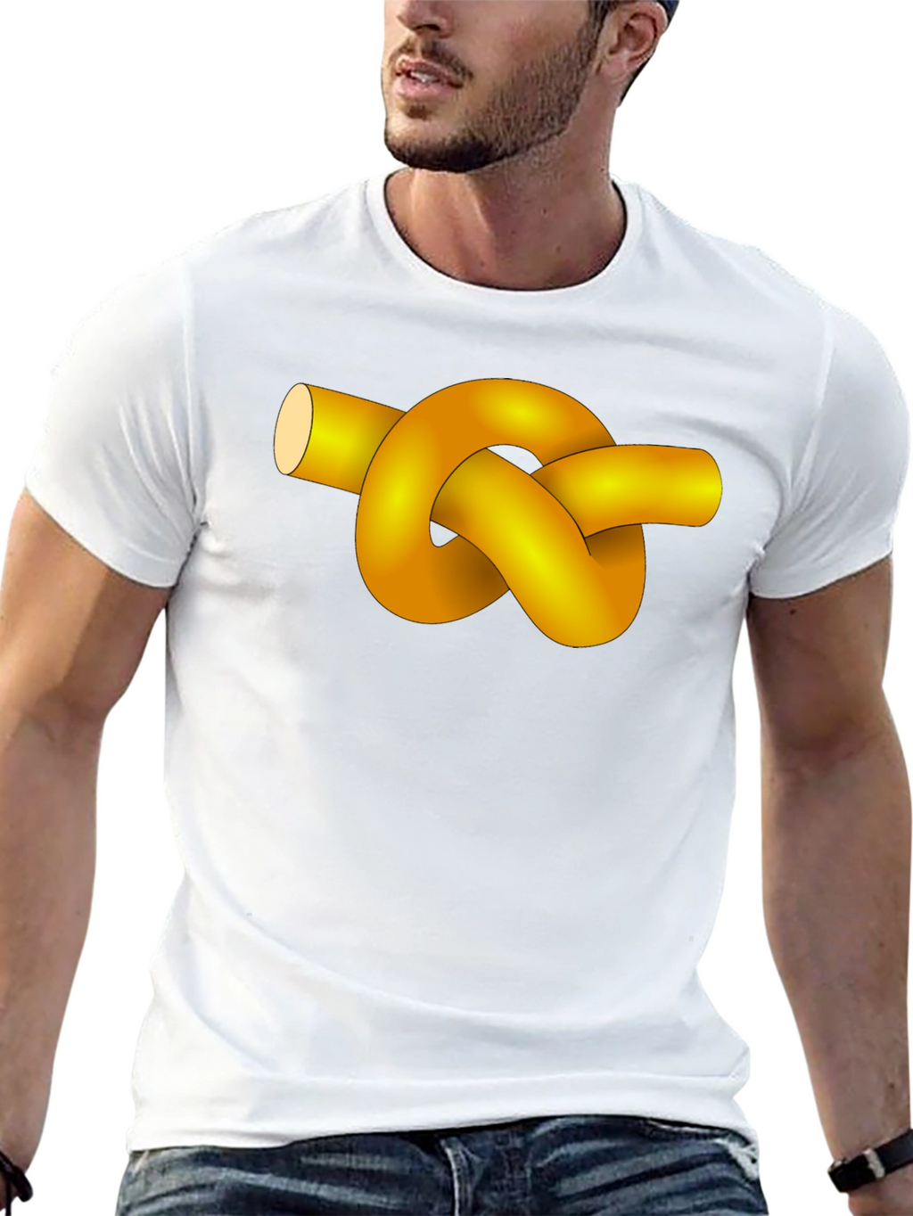 Knot Graphic Black T-Shirt