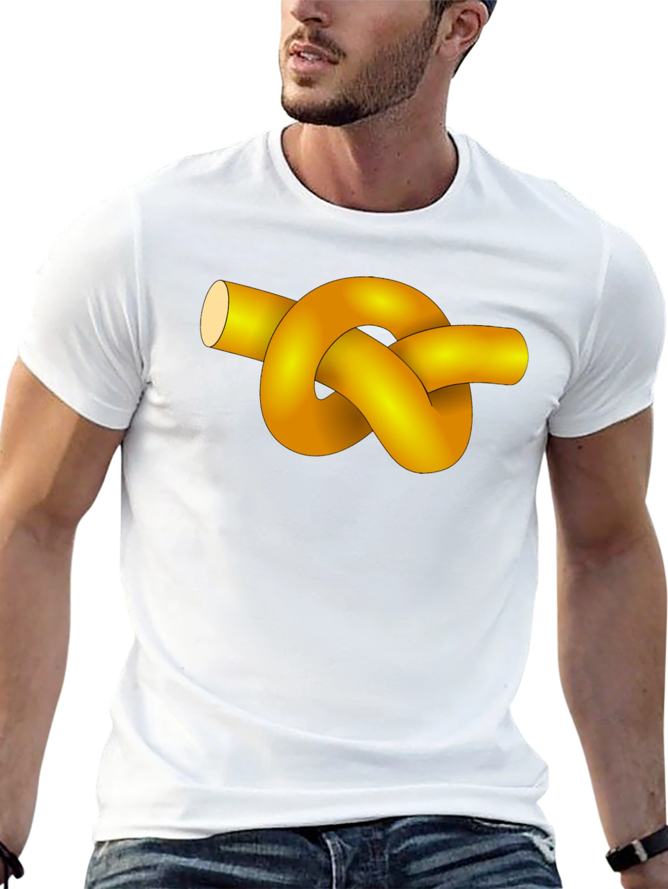 Knot Graphic Black T-Shirt