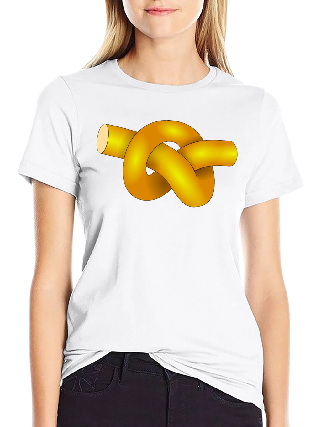 Knot Graphic Black T-Shirt