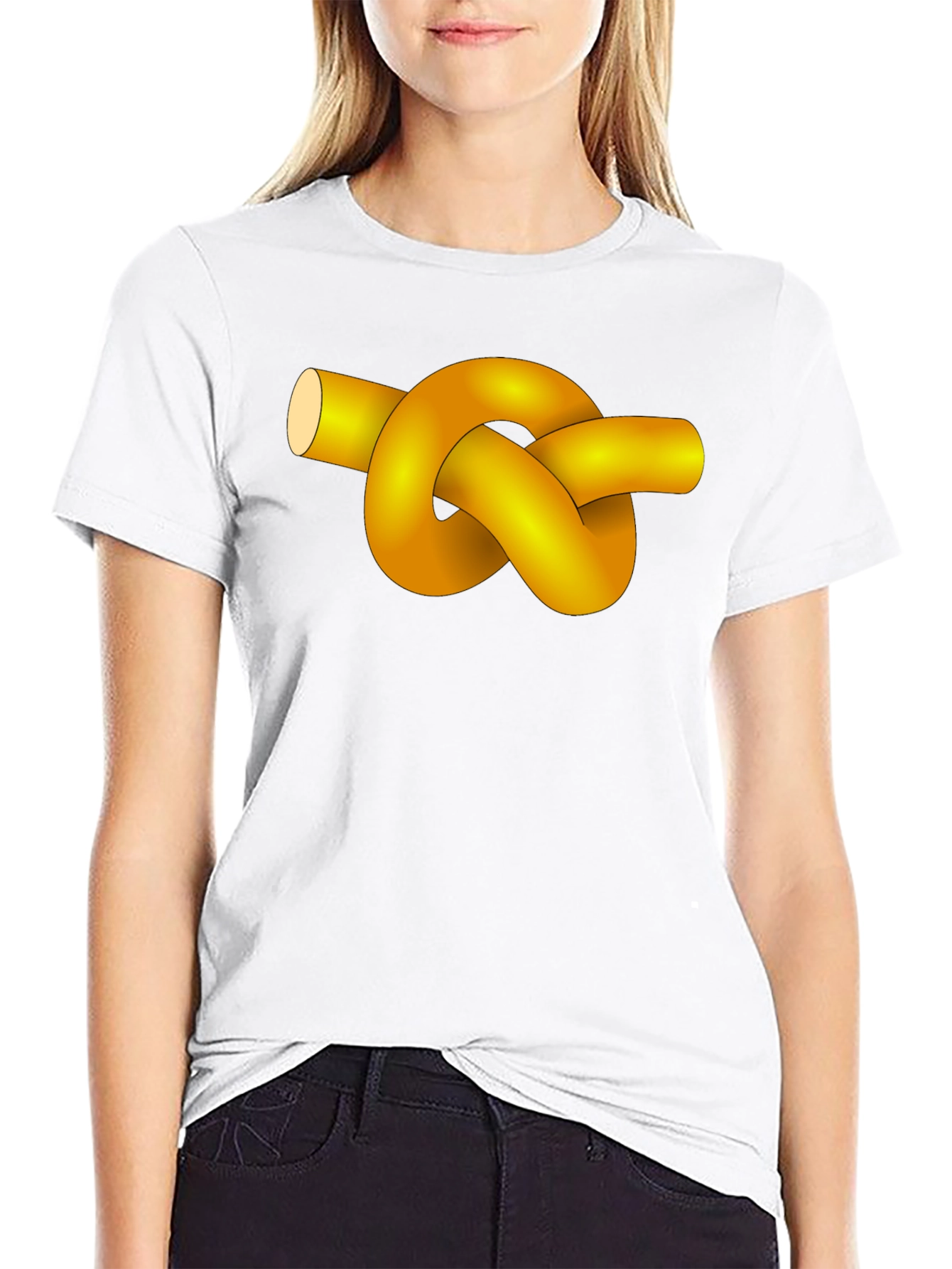 Knot Graphic Black T-Shirt