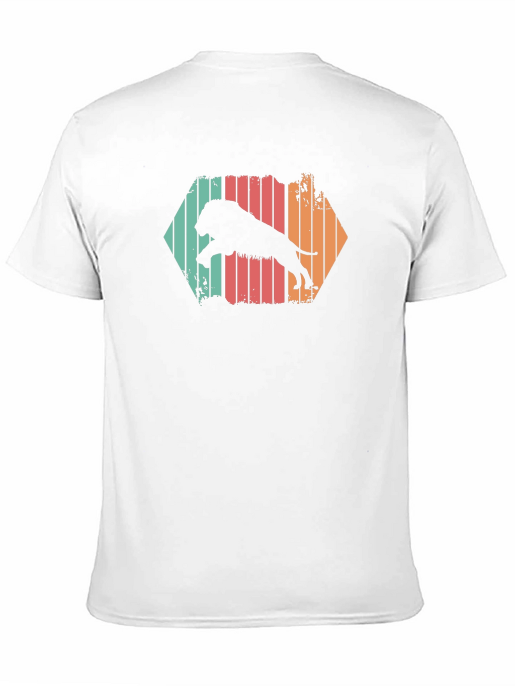 Retro Lion Graphic T-Shirt