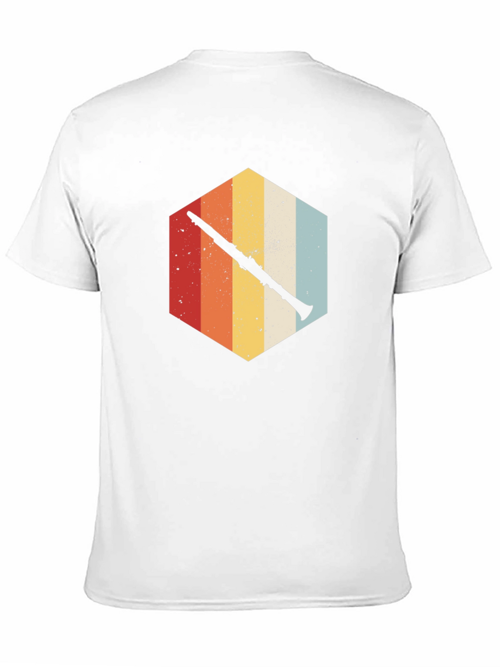 Retro Clarinet T-Shirt - Musical Instrument Tee