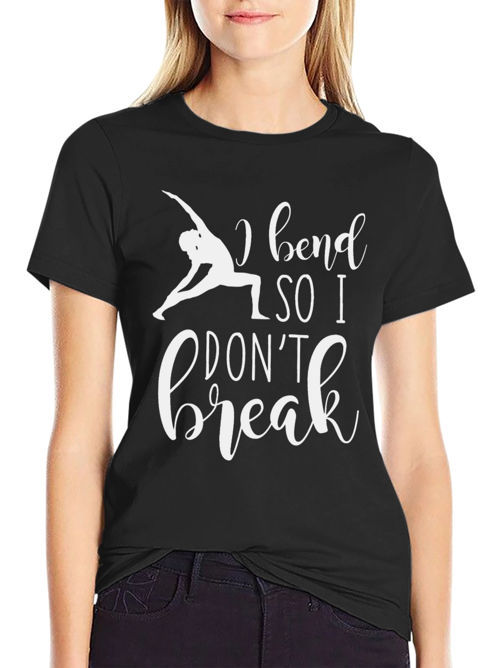 I Bend So I Dont Break Graphic Tee