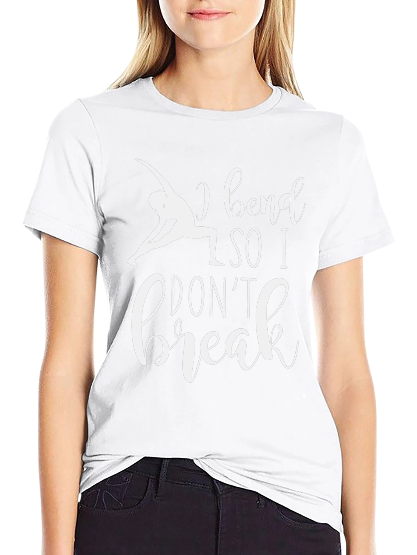 I Bend So I Dont Break Graphic Tee