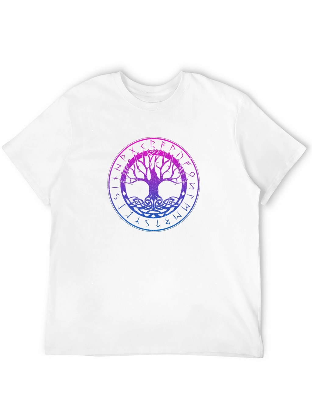 Yggdrasil Tree of Life T-Shirt - Viking Runes