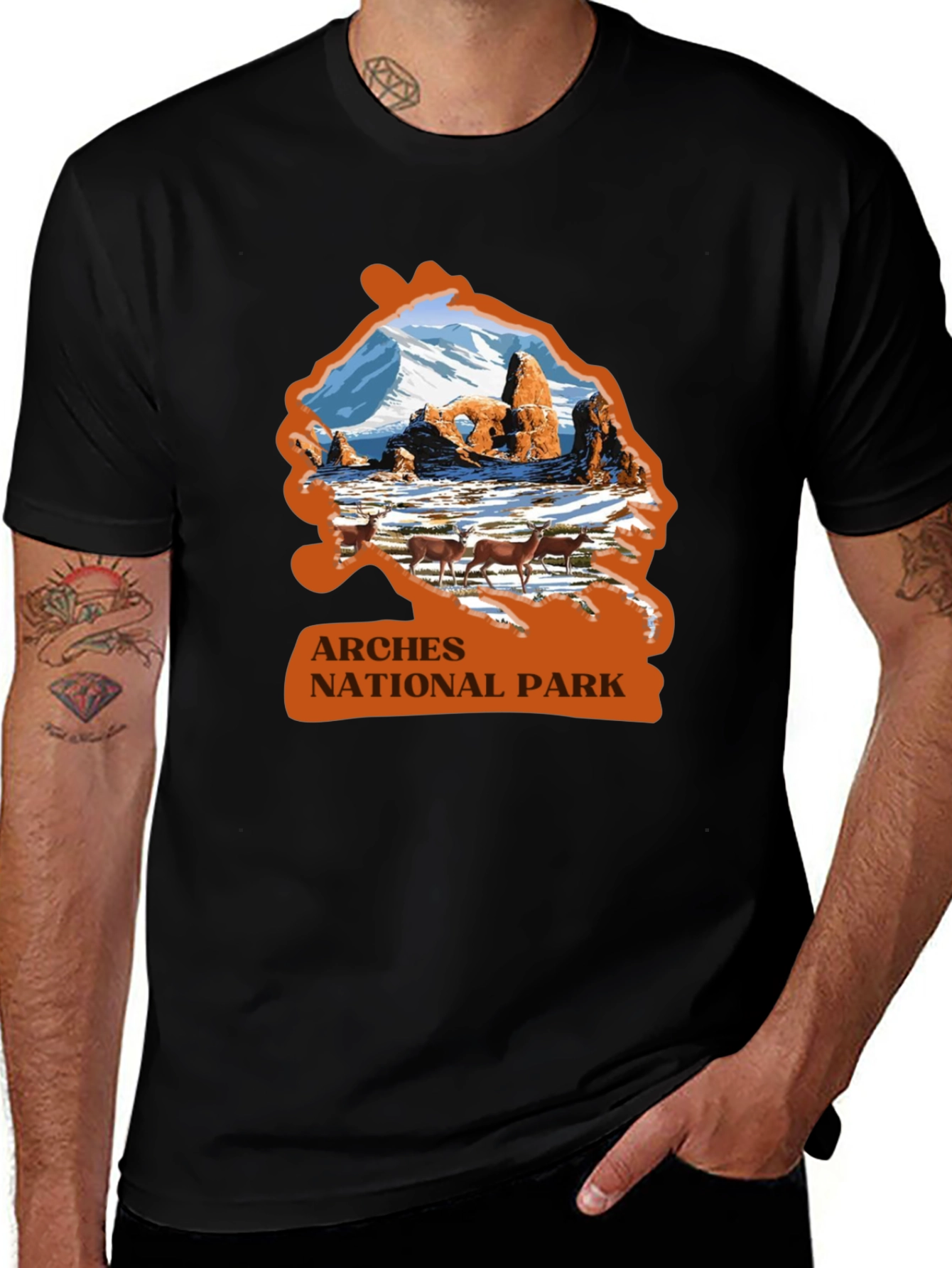 Arches National Park Graphic Tee - Nature Lover
