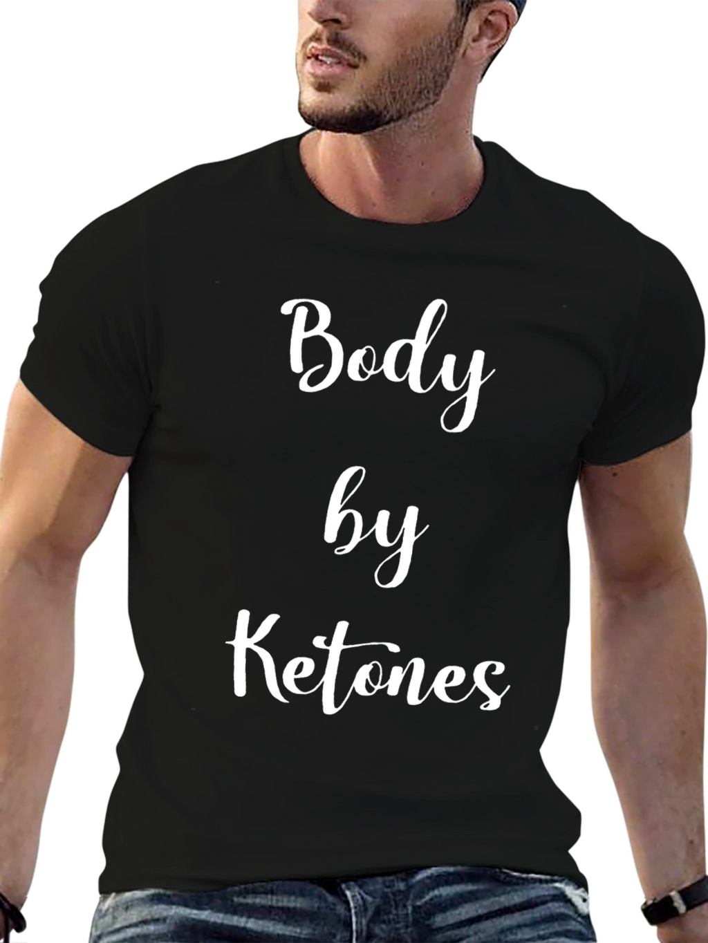Body by Ketones T-Shirt Black