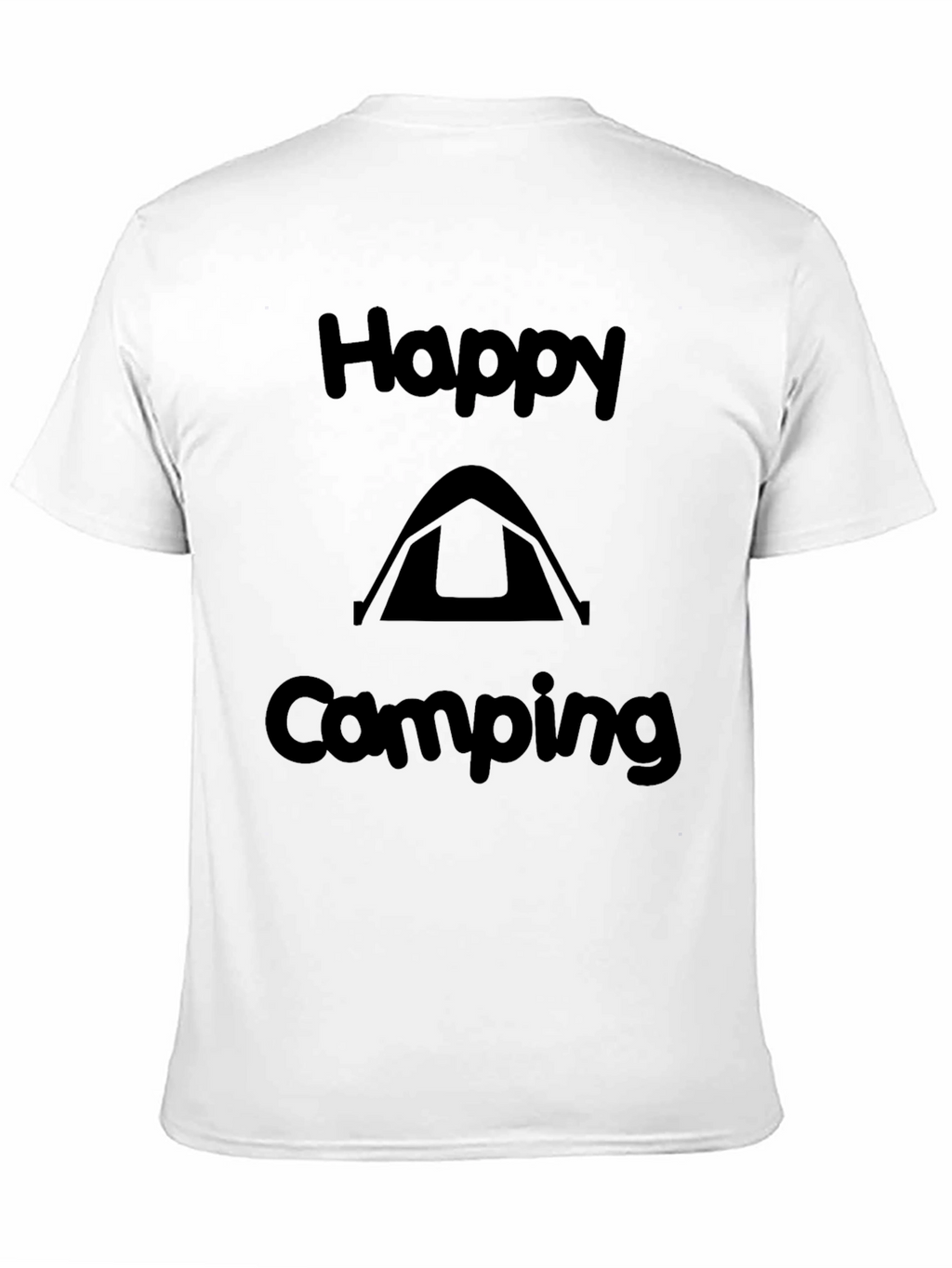 Happy Camping Graphic Tee - Adventure Ready T-Shirt