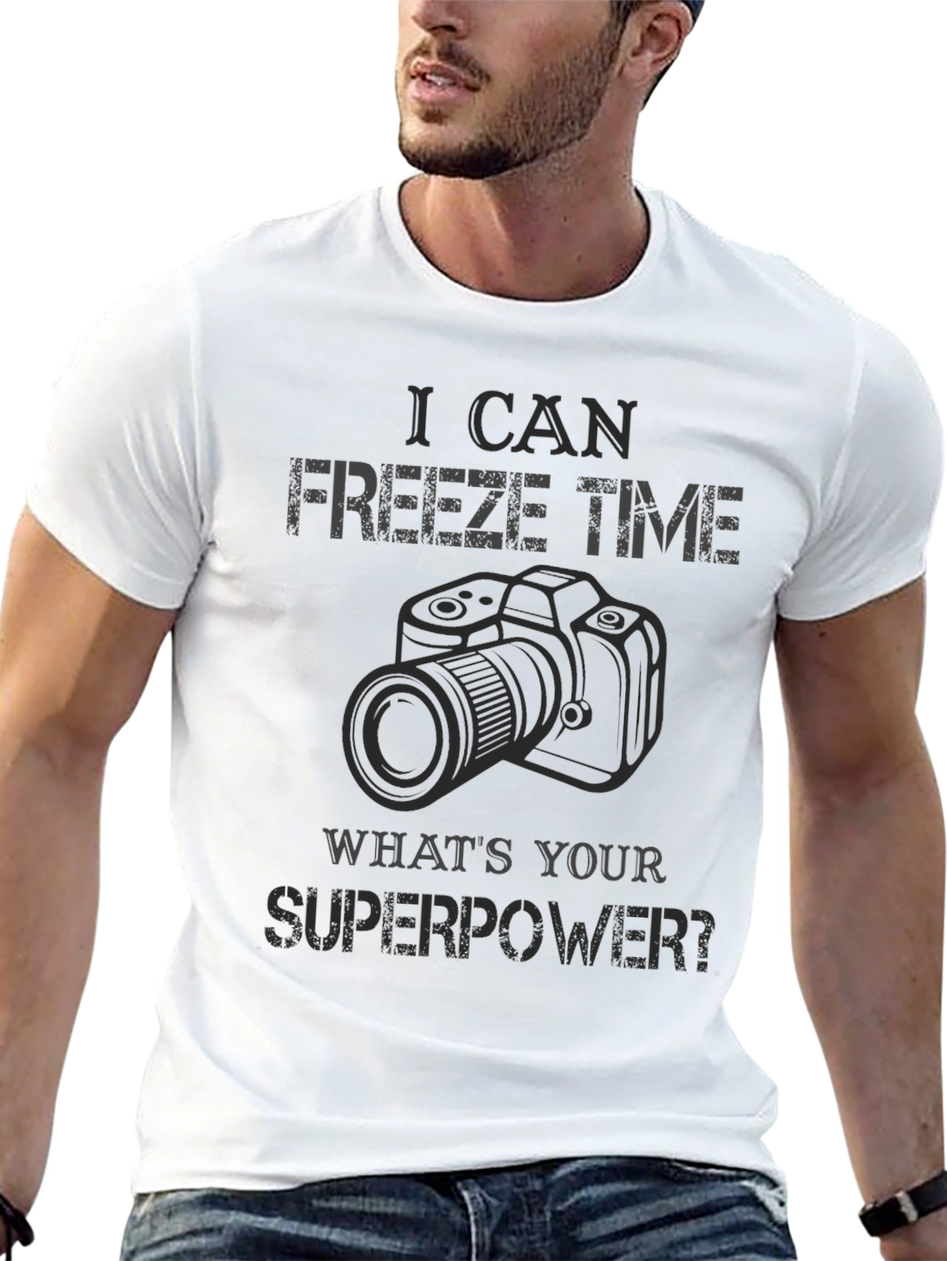 Freeze Time Photography T-Shirt