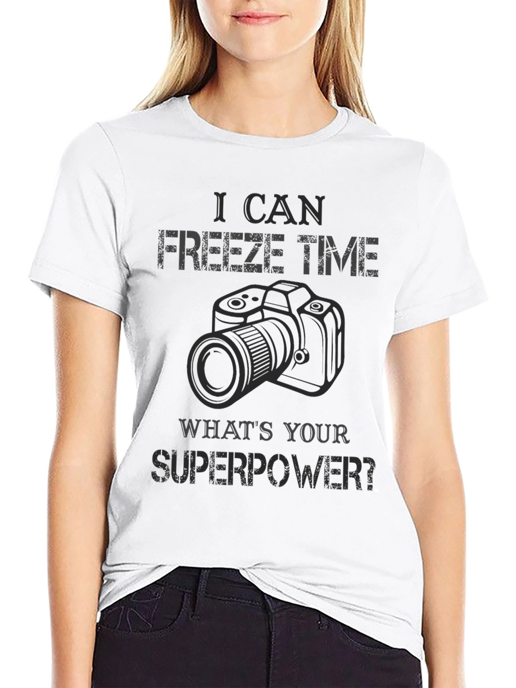 Freeze Time Photography T-Shirt