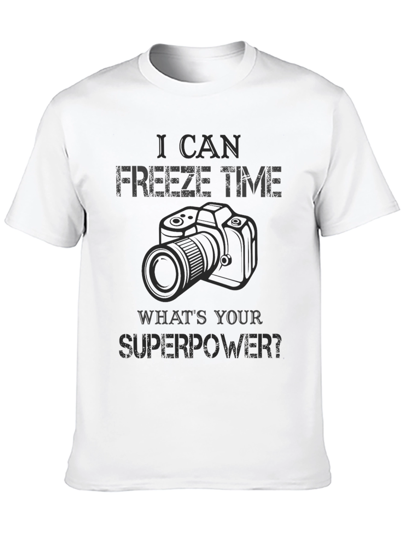 Freeze Time Photography T-Shirt