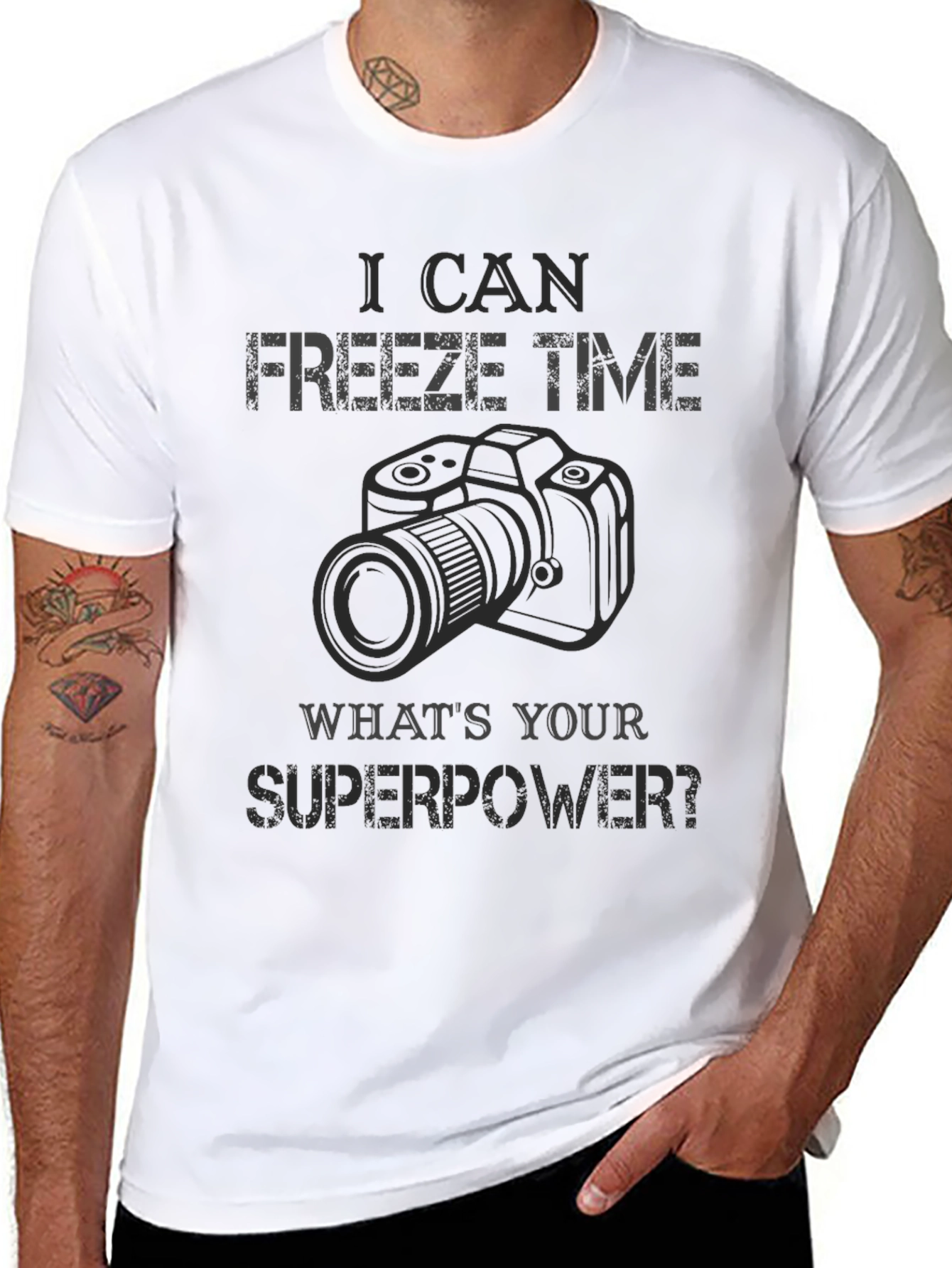 Freeze Time Photography T-Shirt