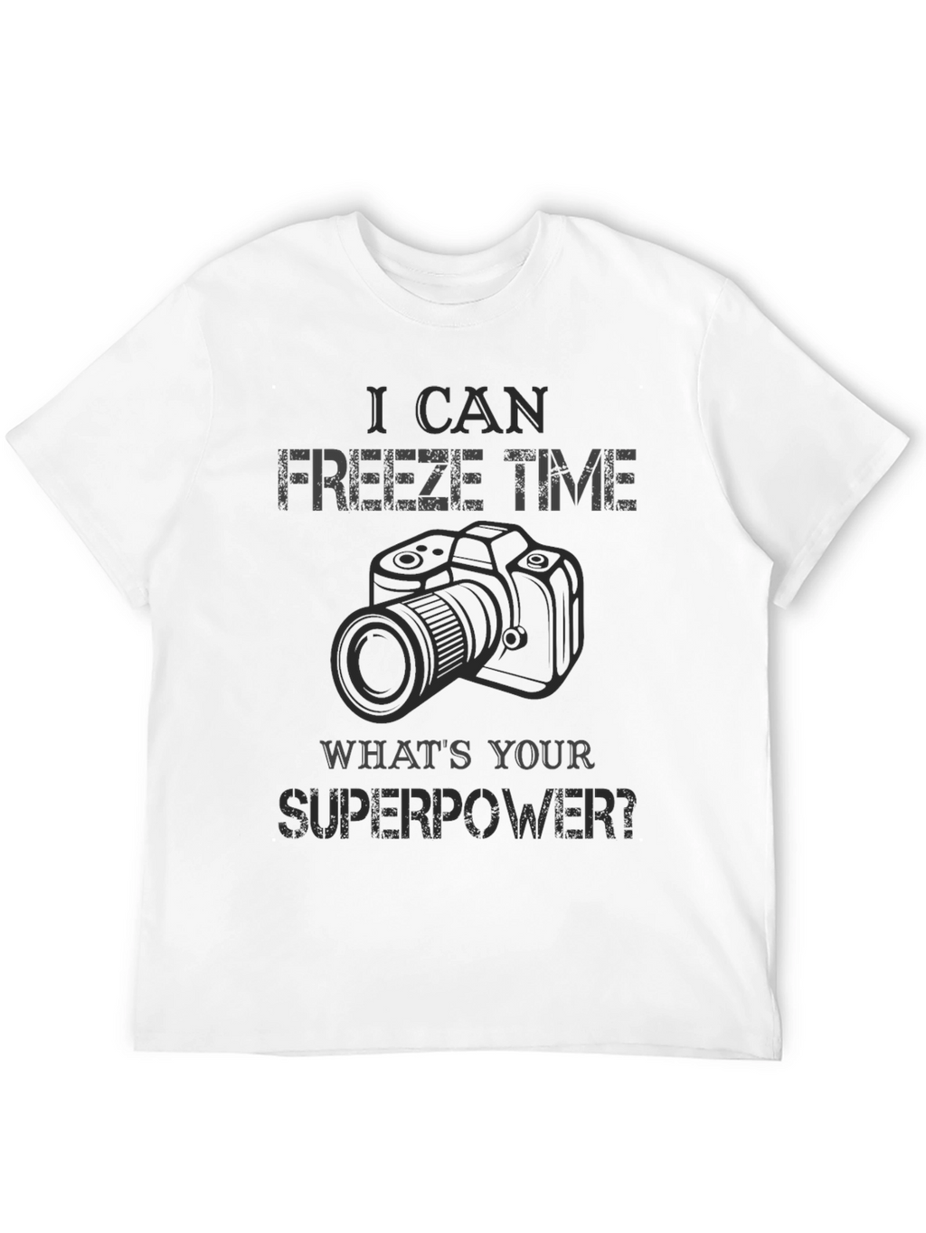Freeze Time Photography T-Shirt