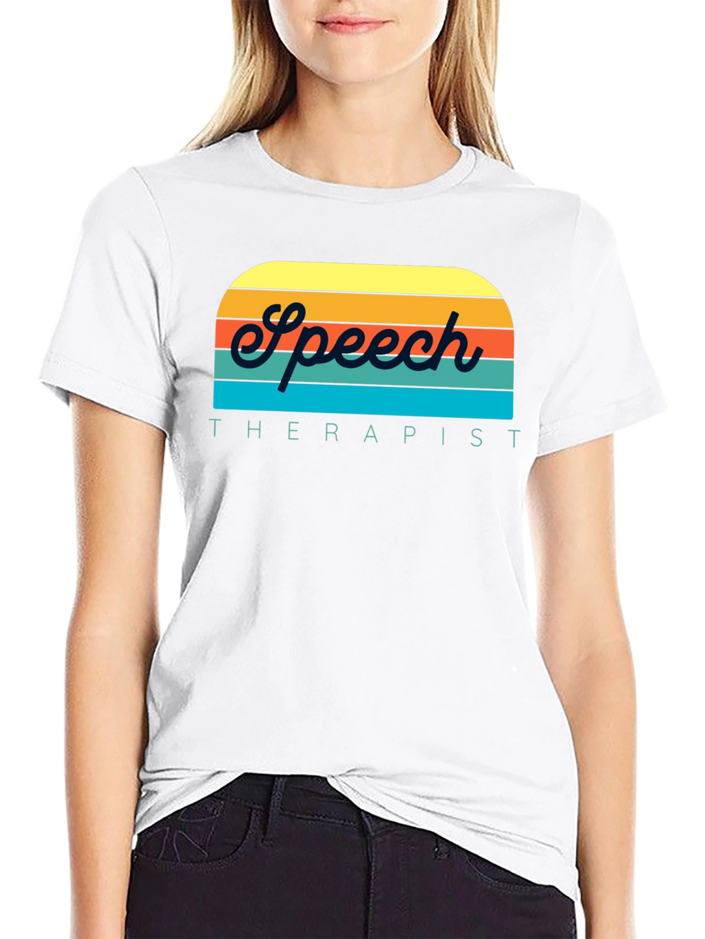 Speech Therapist Retro Tee