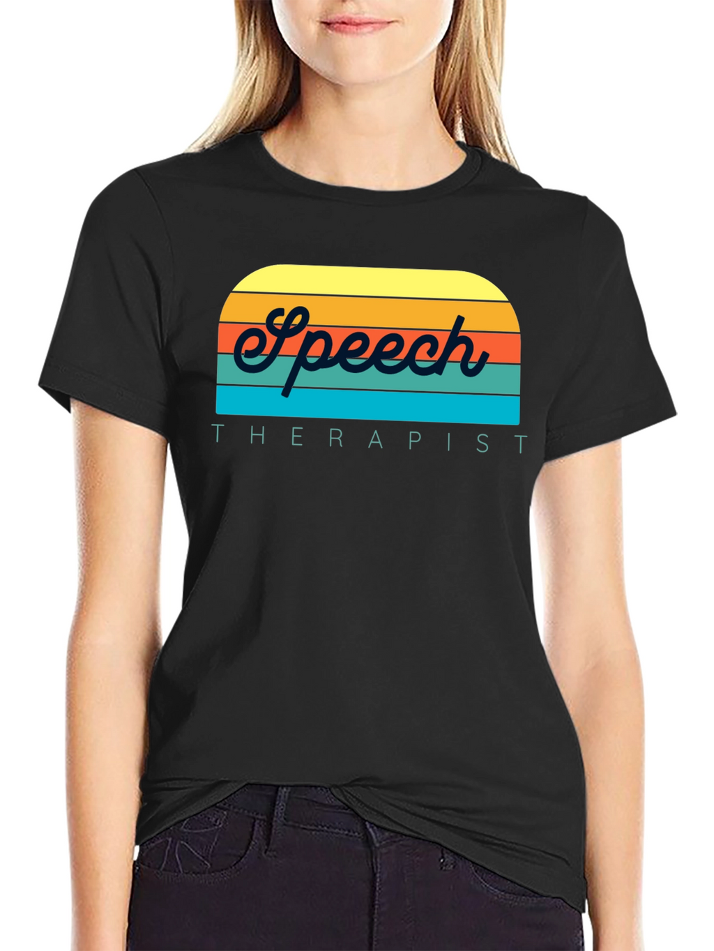 Speech Therapist Retro Tee