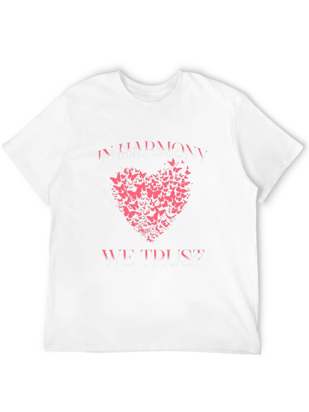 Harmony Butterfly Heart Graphic Tee - Trendy Black T-Shirt
