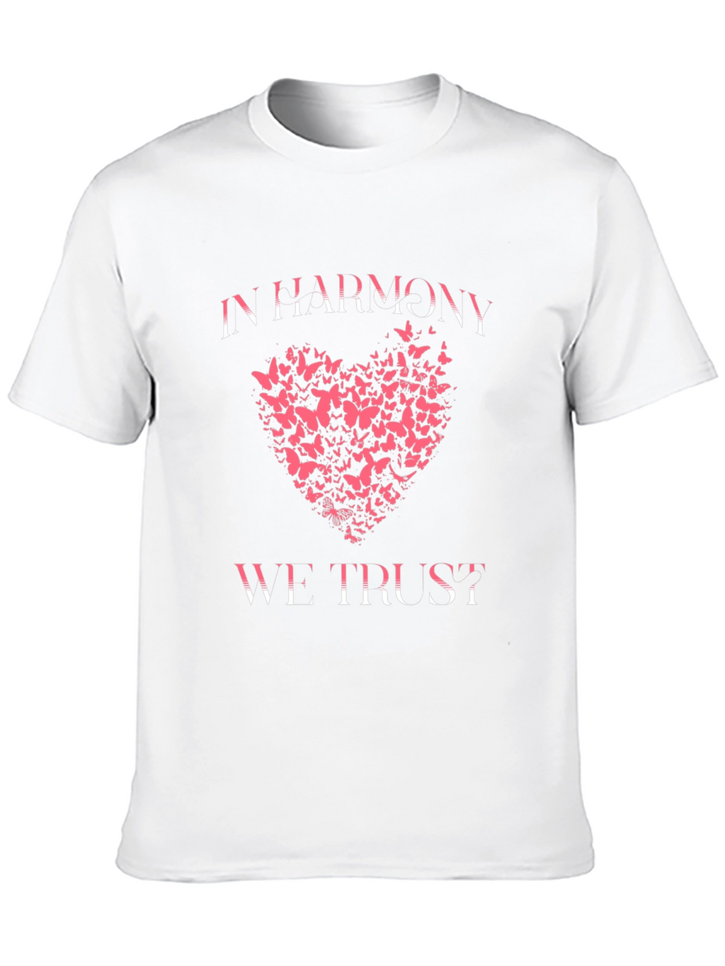 Harmony Butterfly Heart Graphic Tee - Trendy Black T-Shirt