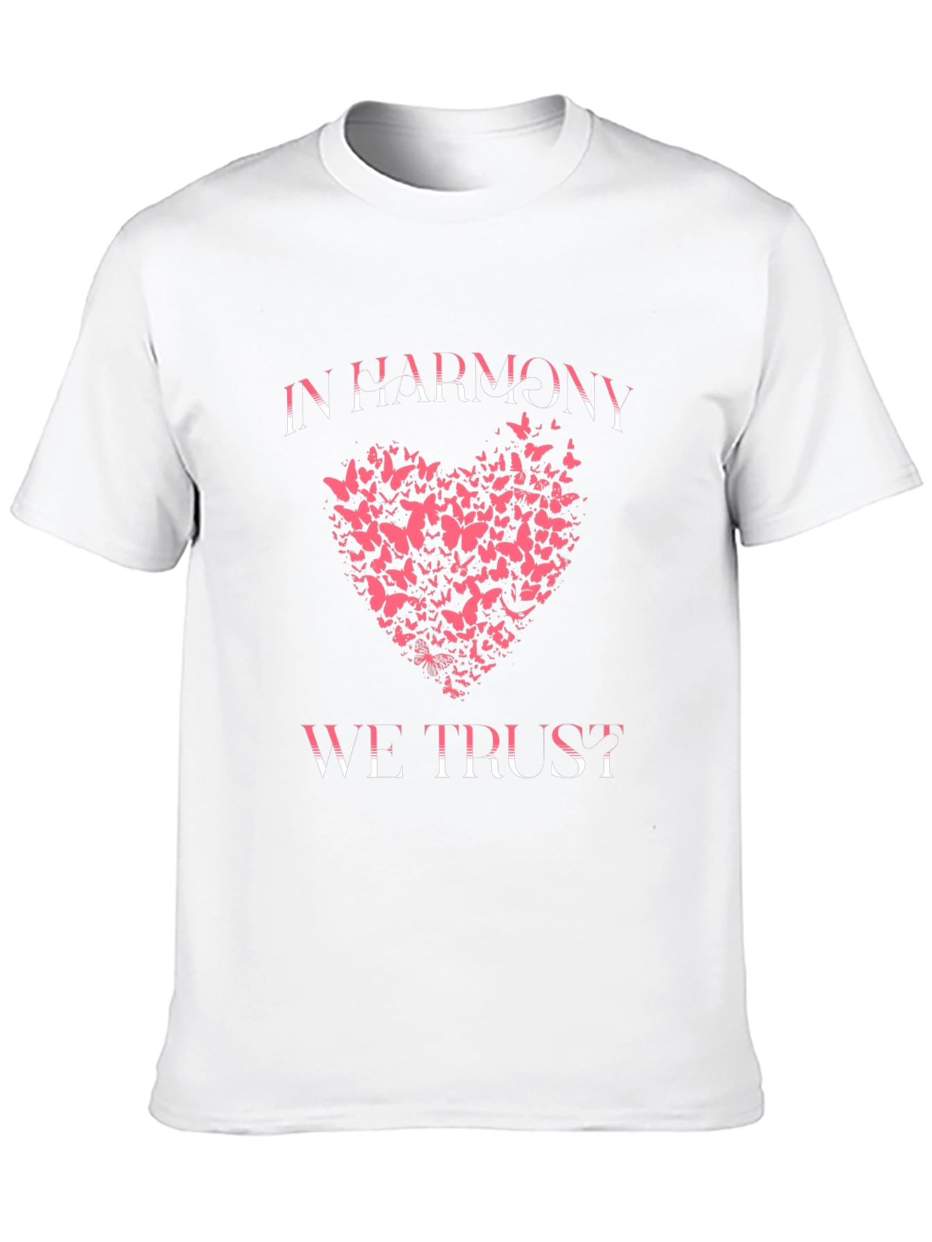 Harmony Butterfly Heart Graphic Tee - Trendy Black T-Shirt