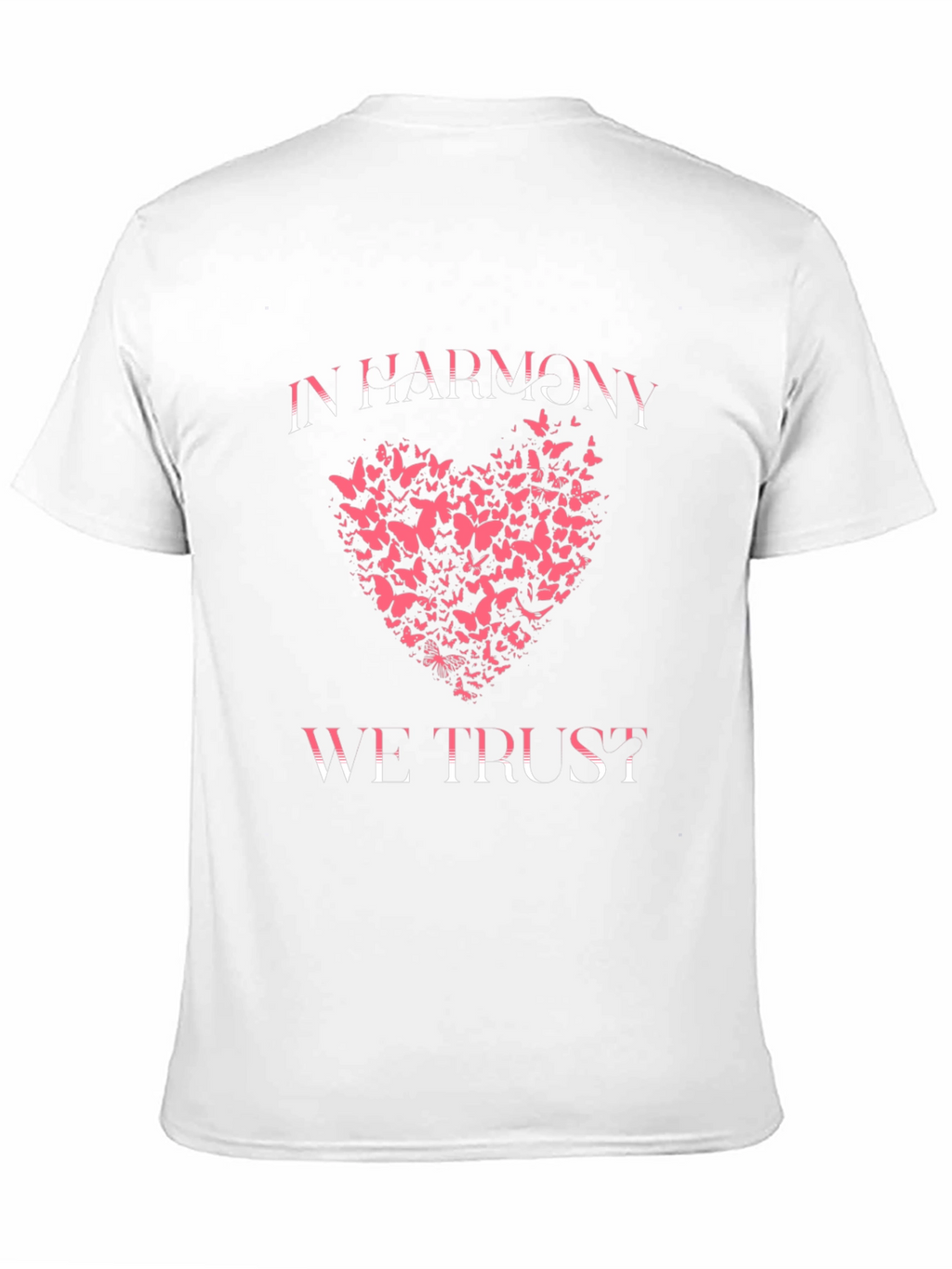 Harmony Butterfly Heart Graphic Tee - Trendy Black T-Shirt
