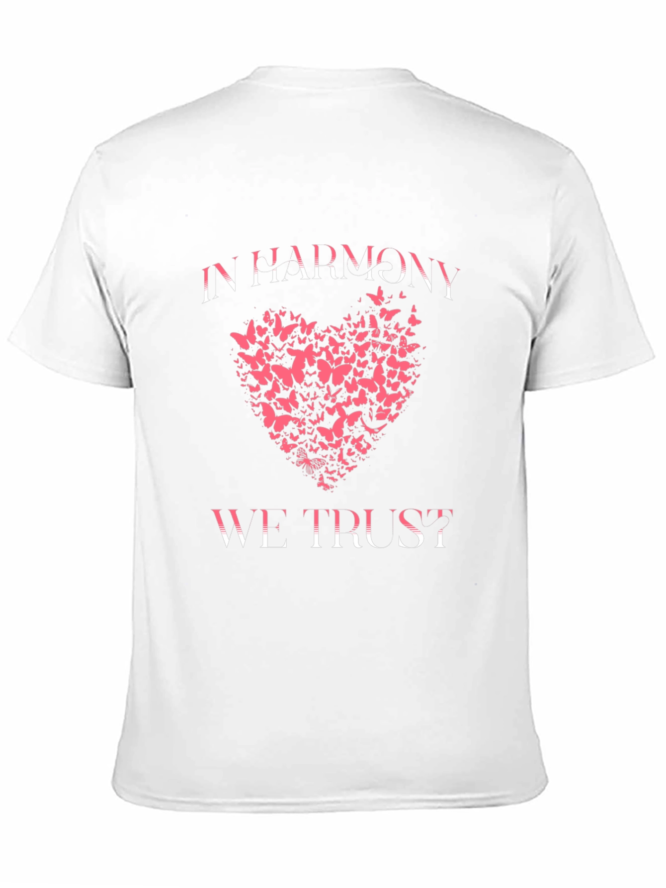 Harmony Butterfly Heart Graphic Tee - Trendy Black T-Shirt
