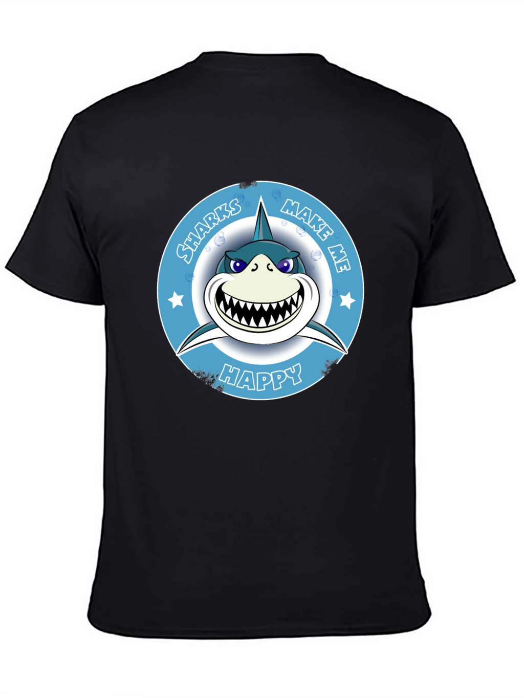 Sharks Make Me Happy Graphic T-Shirt