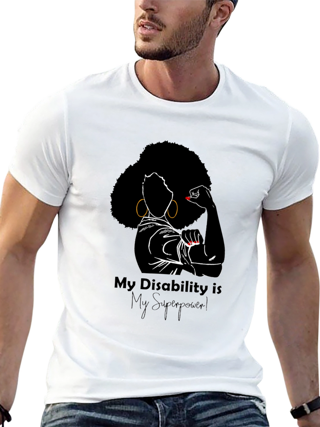 Disability Superpower Graphic Tee