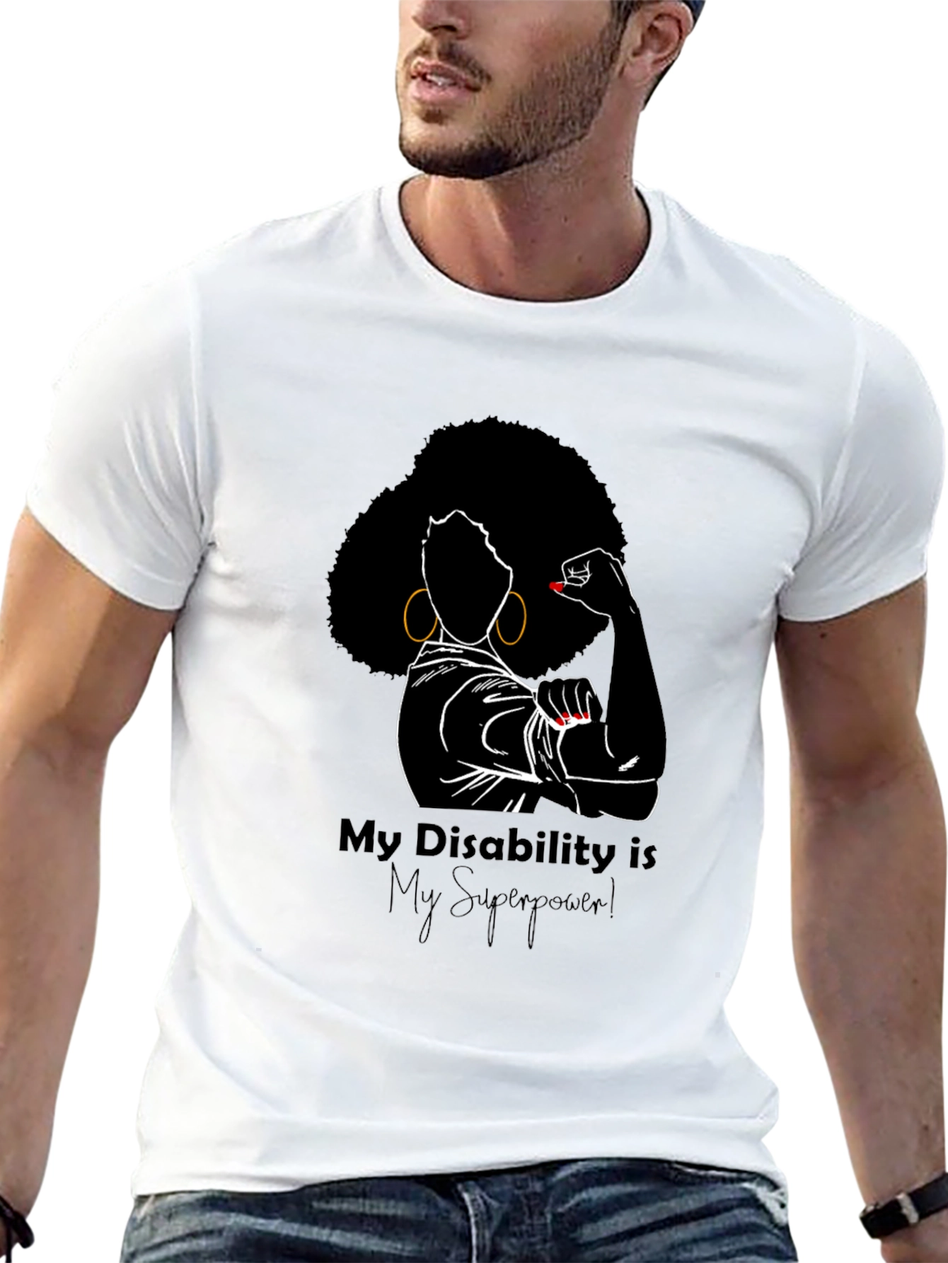 Disability Superpower Graphic Tee