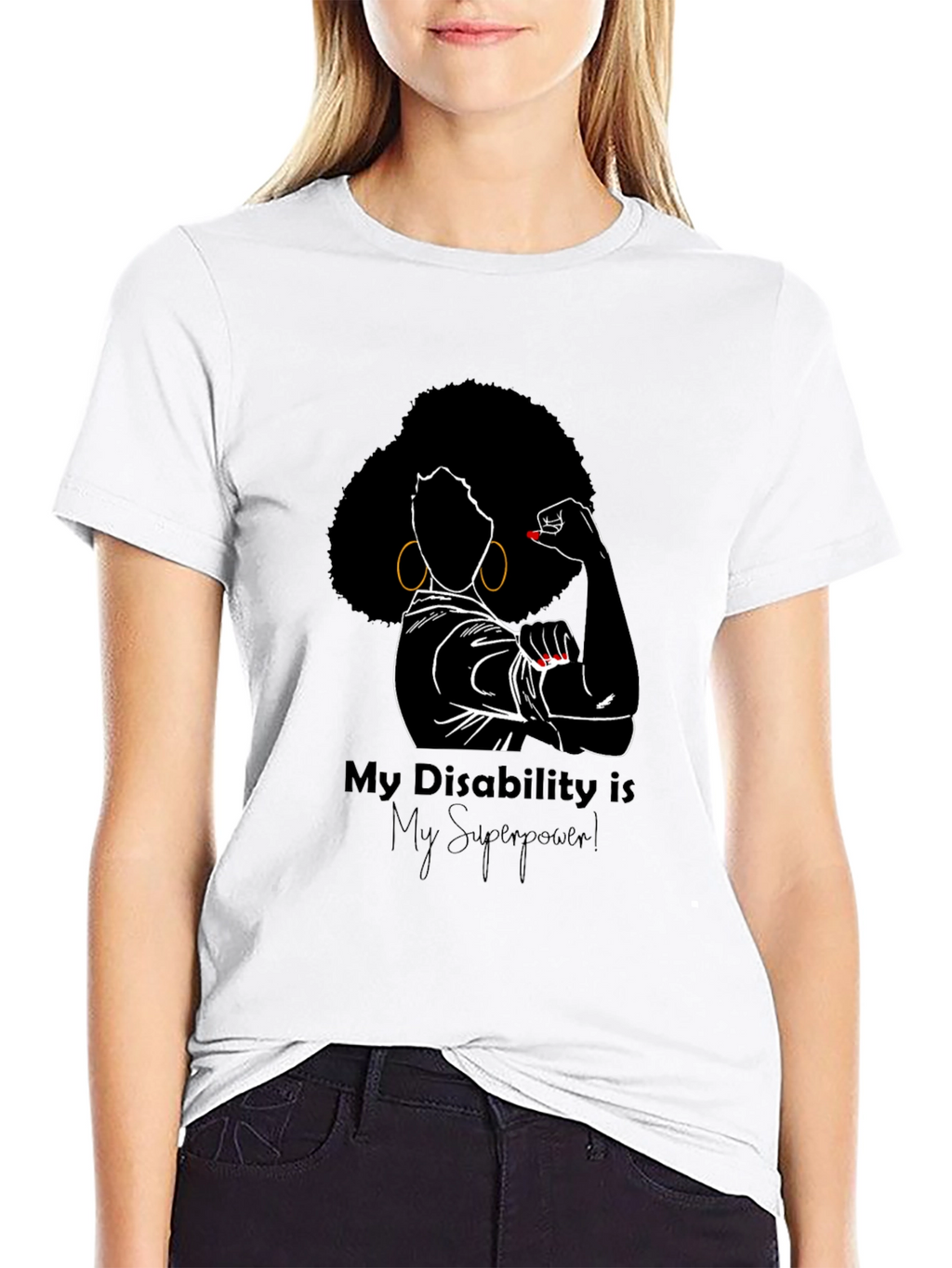 Disability Superpower Graphic Tee