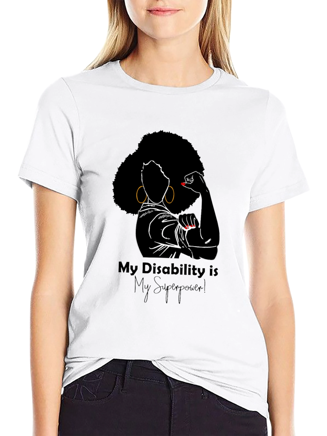 Disability Superpower Graphic Tee