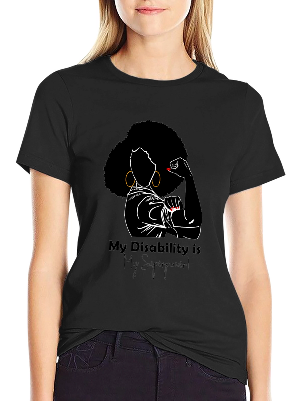 Disability Superpower Graphic Tee