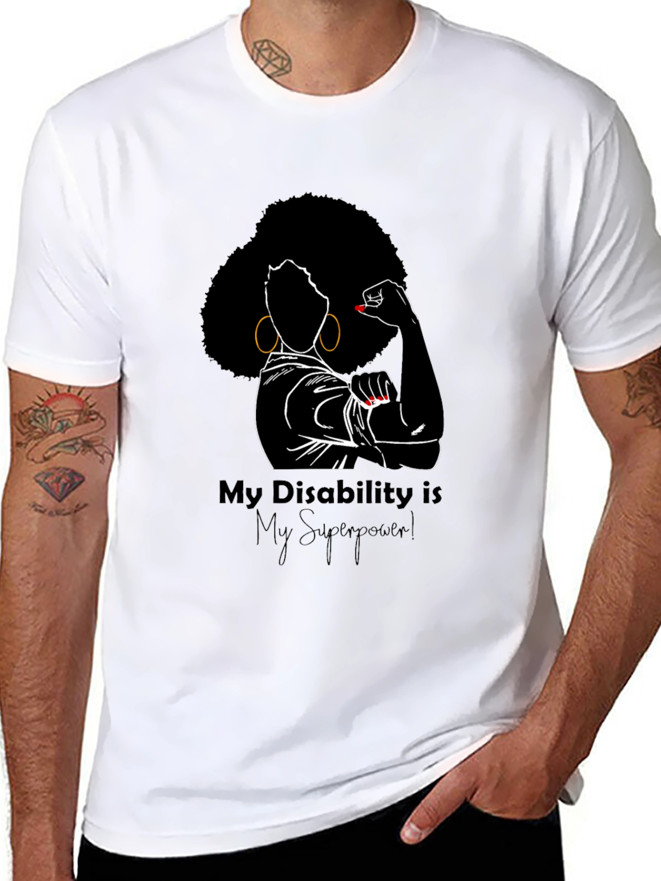 Disability Superpower Graphic Tee