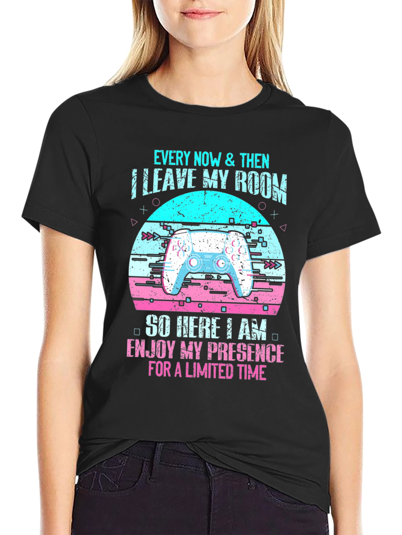 Gamer T-Shirt - Every Now & Then I Leave My Room - Novelty Tee
