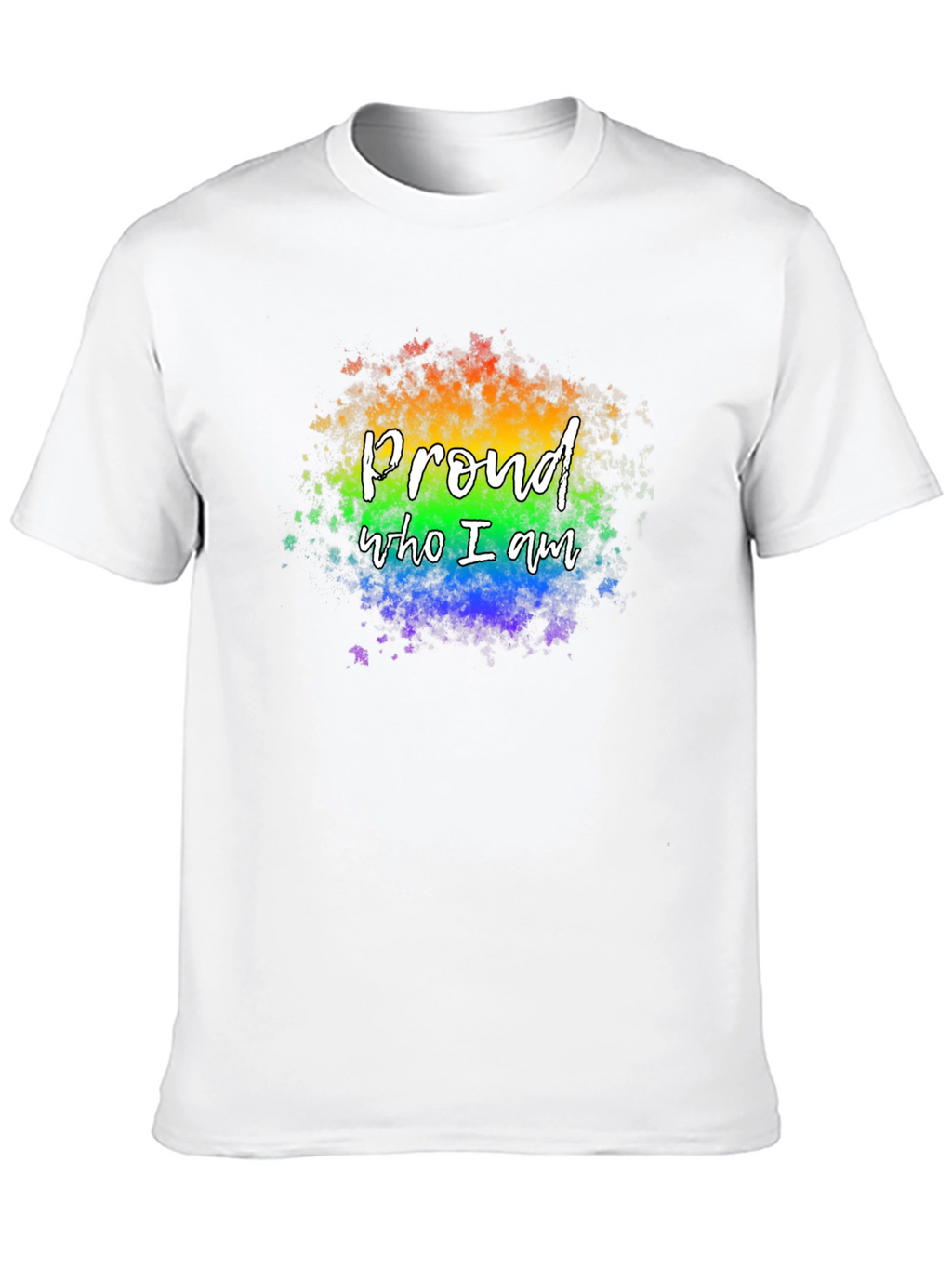 Proud Who I Am LGBTQ+ Pride T-Shirt