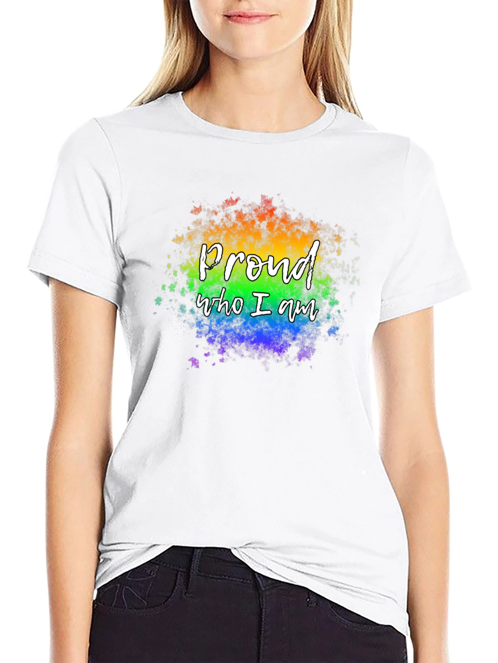 Proud Who I Am LGBTQ+ Pride T-Shirt