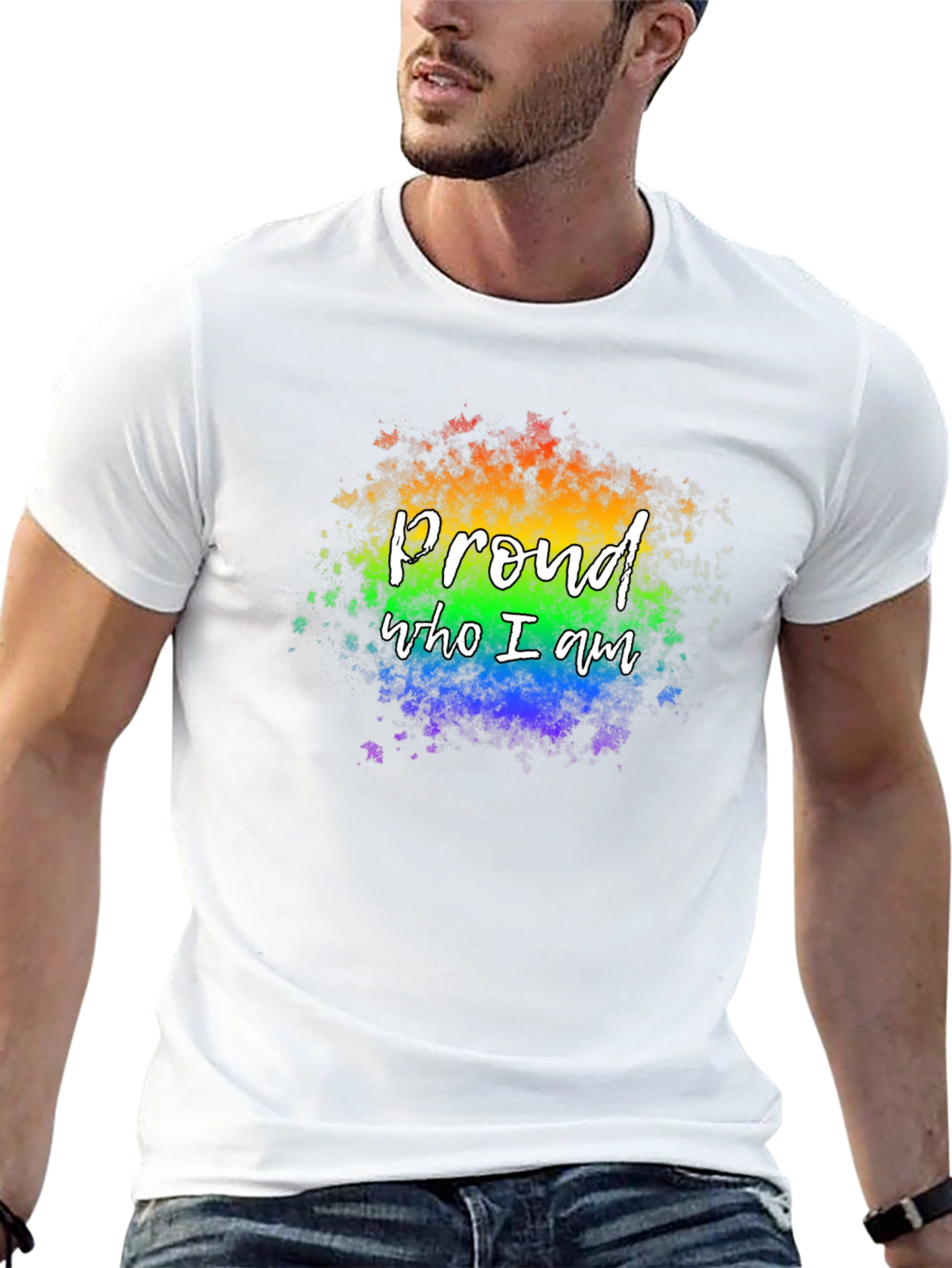 Proud Who I Am LGBTQ+ Pride T-Shirt