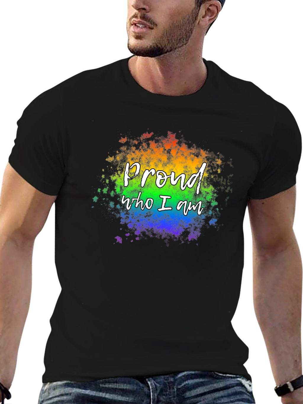 Proud Who I Am LGBTQ+ Pride T-Shirt