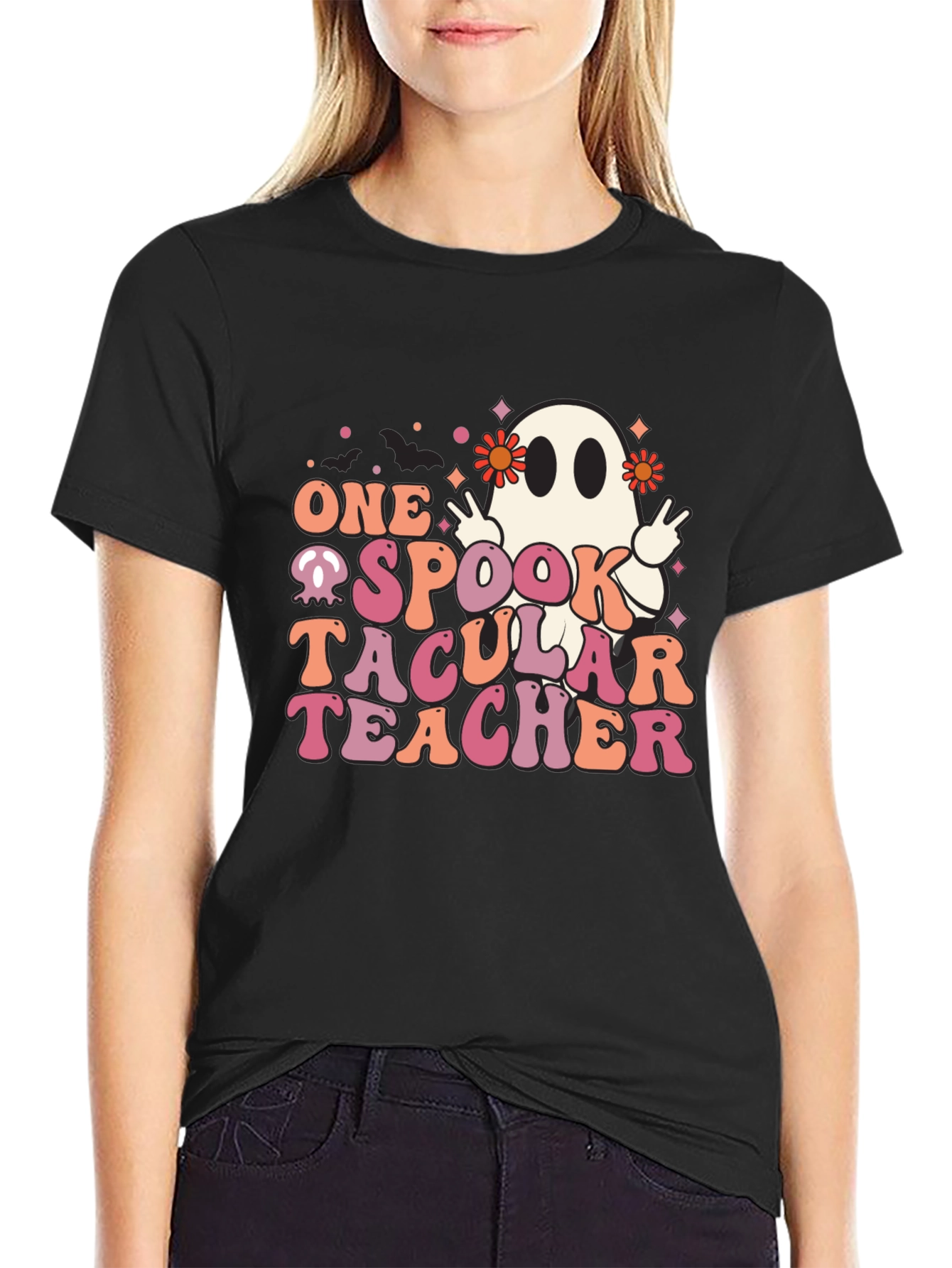One Spooktacular Teacher Halloween T-Shirt