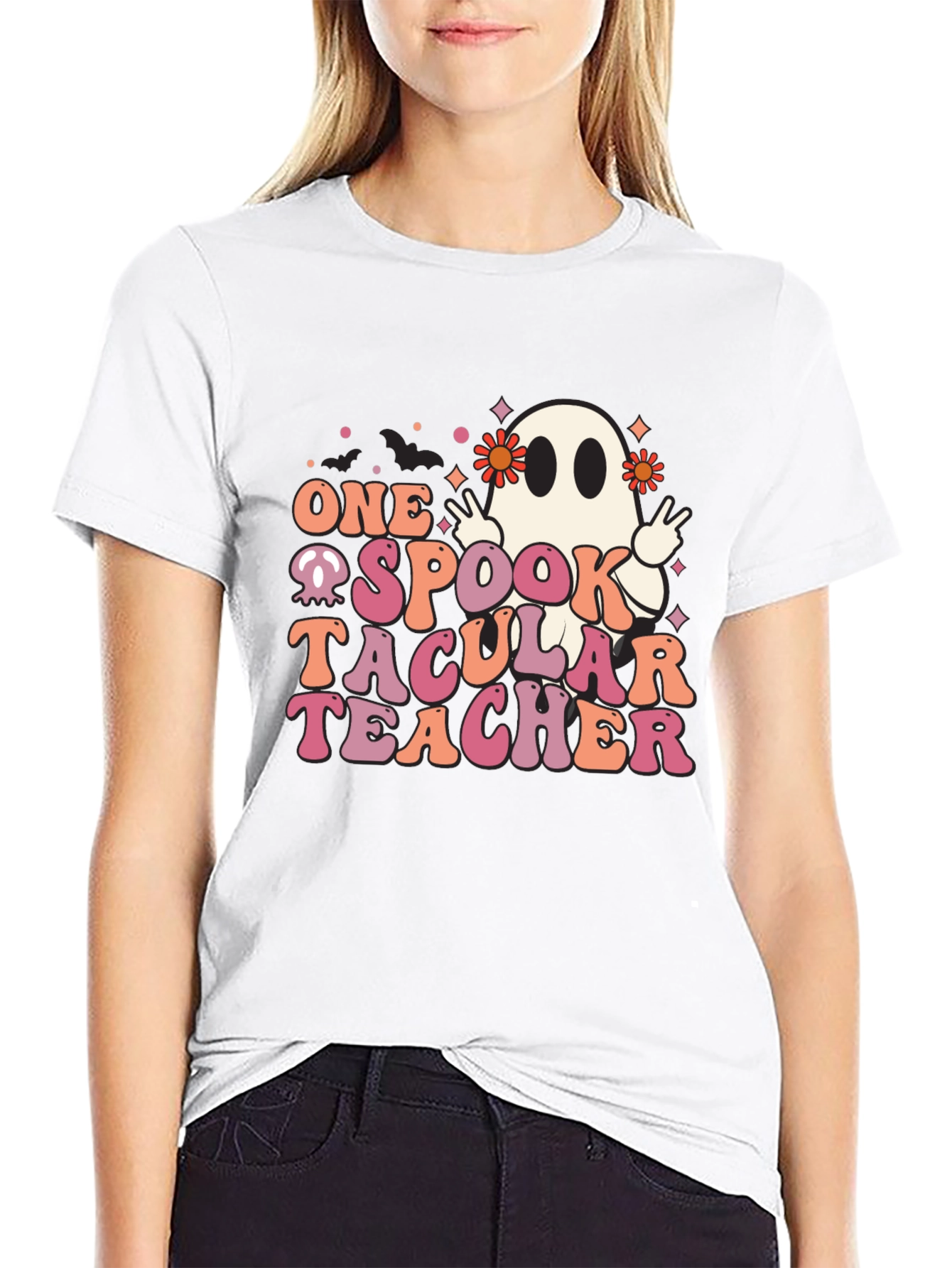 One Spooktacular Teacher Halloween T-Shirt